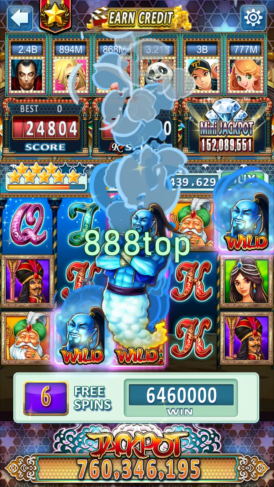 888top Ảnh chụp màn hình Chính thức APK